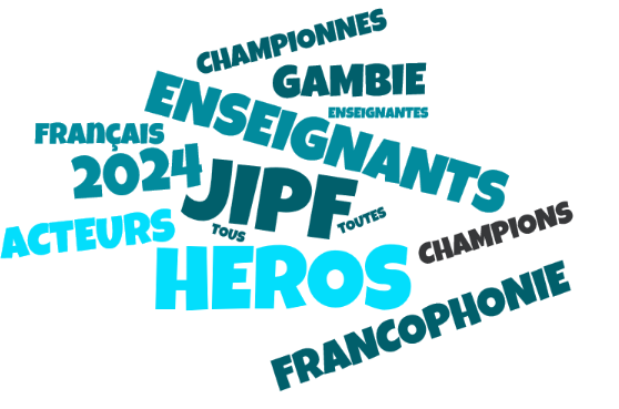 Enseignants, porteurs de la flamme francophone en Gambie ! Tous Champions !