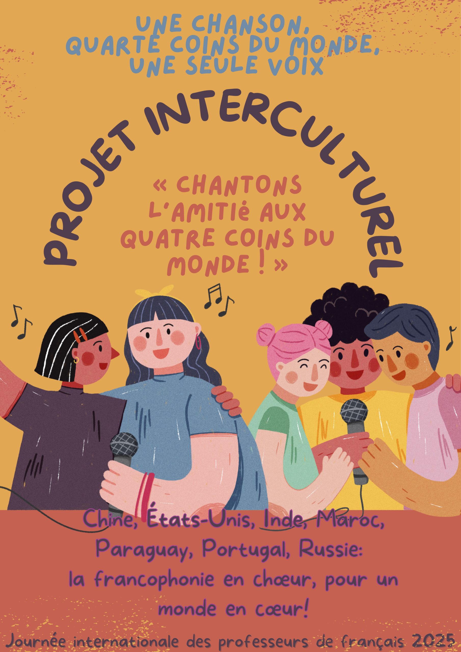 « Chantons l’amitié aux quatre coins du monde !»: plus qu’un clip,  un hymne à la francophonie universelle