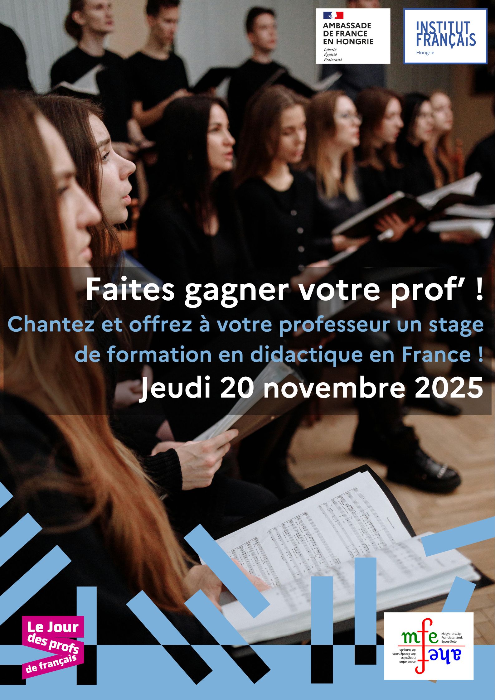 Faites gagner votre prof’ !