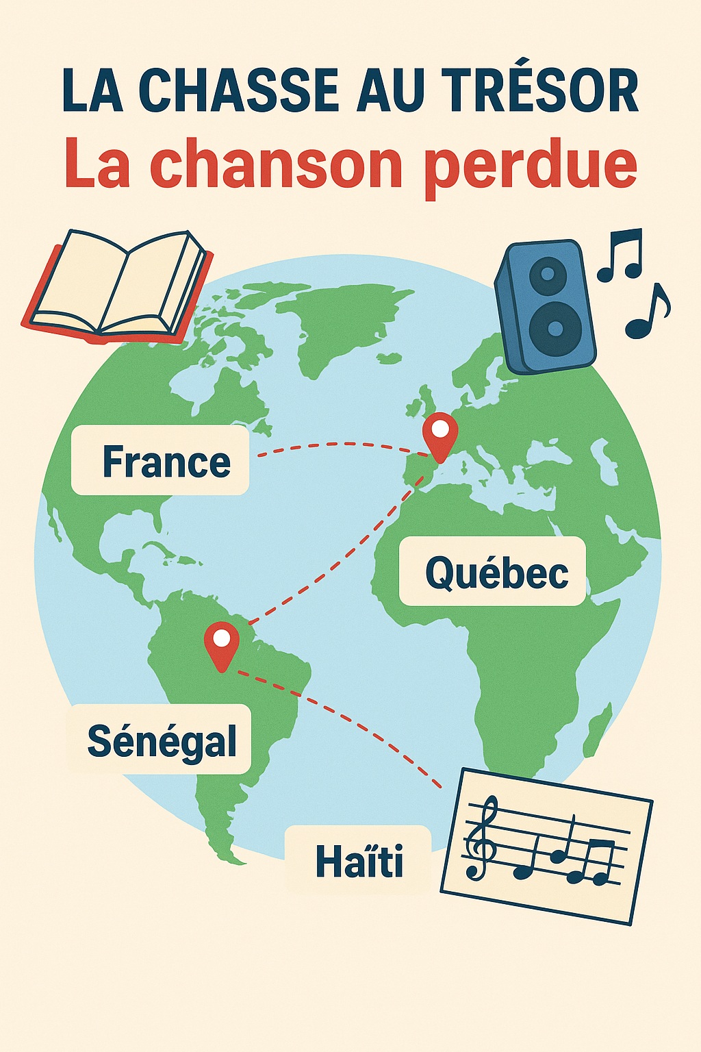 La chasse au trésor : la chanson perdue